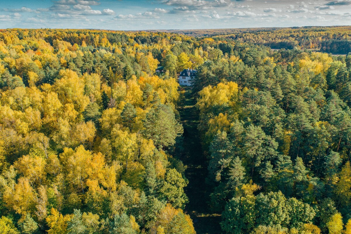 Усадьба Поленово осенью